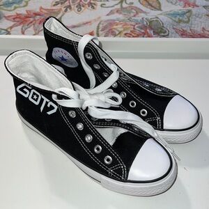 FANGHAO ALL SPORT womens size 38 GOT7 k-pop group high top sneakers new w/o tag